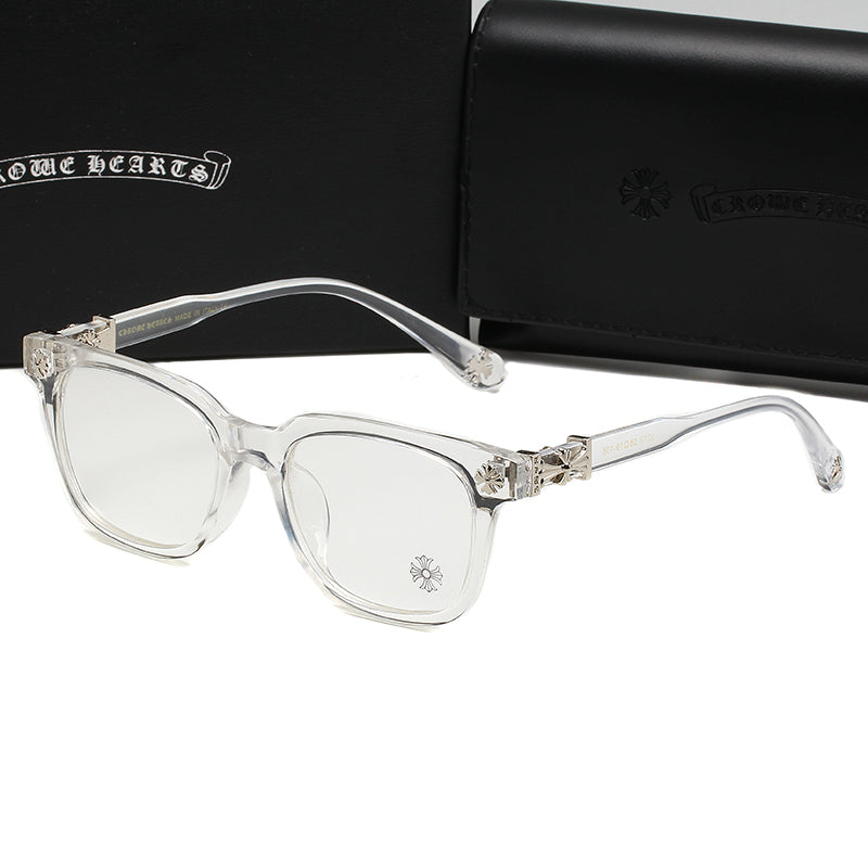 Chrome Heart Glasses "Silver and Clear"