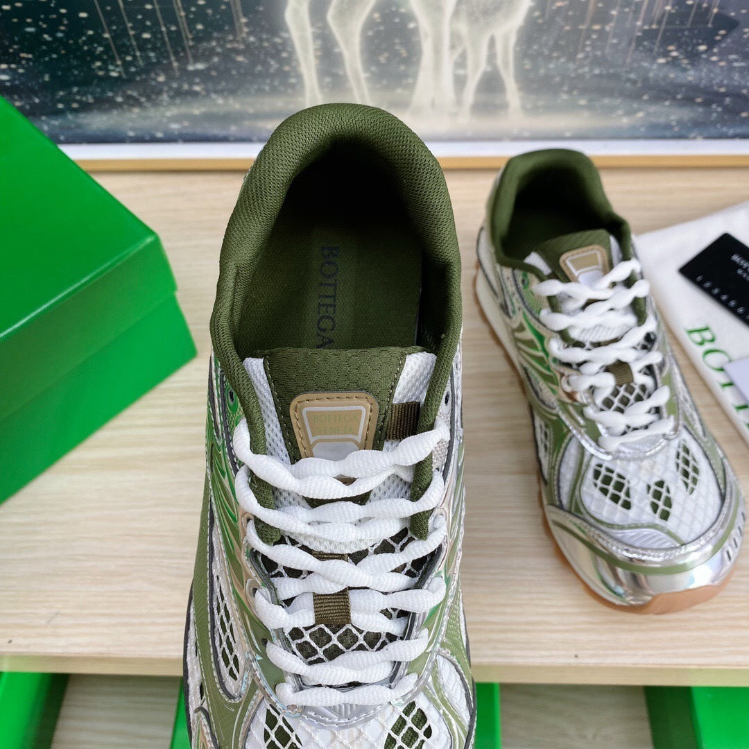 Bottega Veneta "Green and Silver"