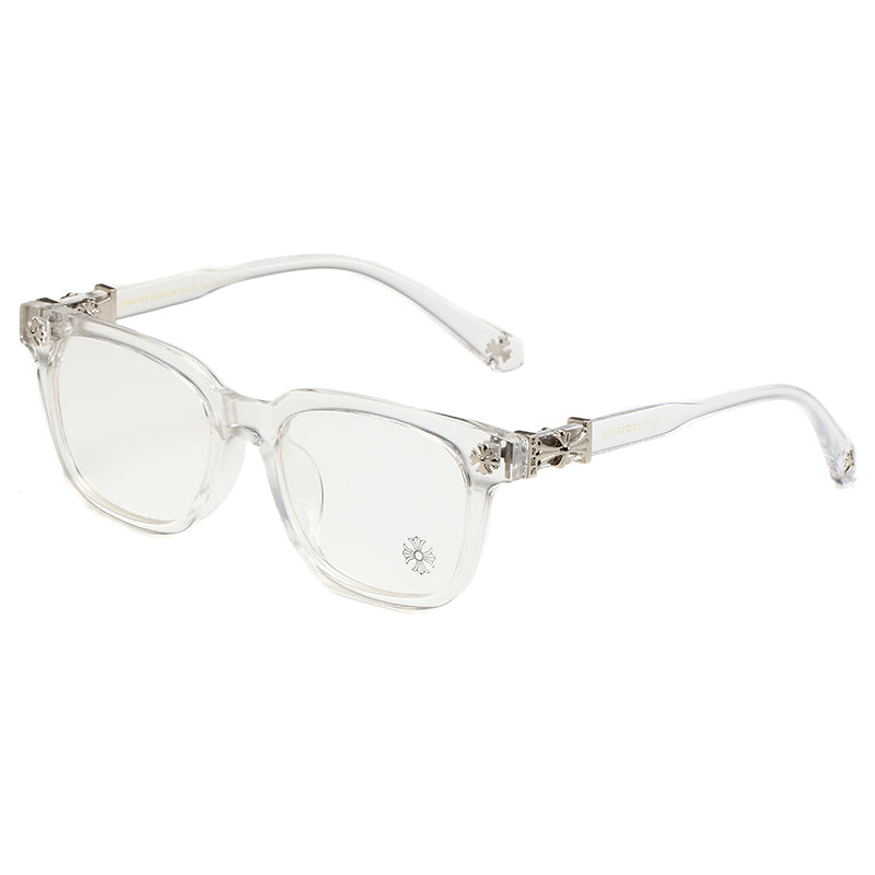 Chrome Heart Glasses "Silver and Clear"
