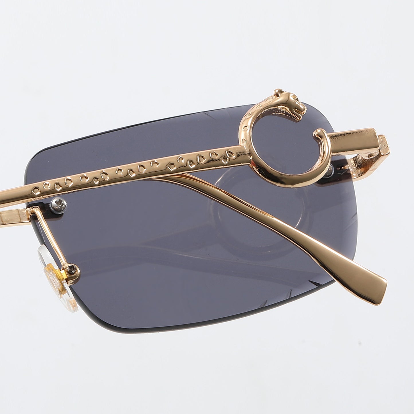 Cartier Glasses "Black Tint and Gold"