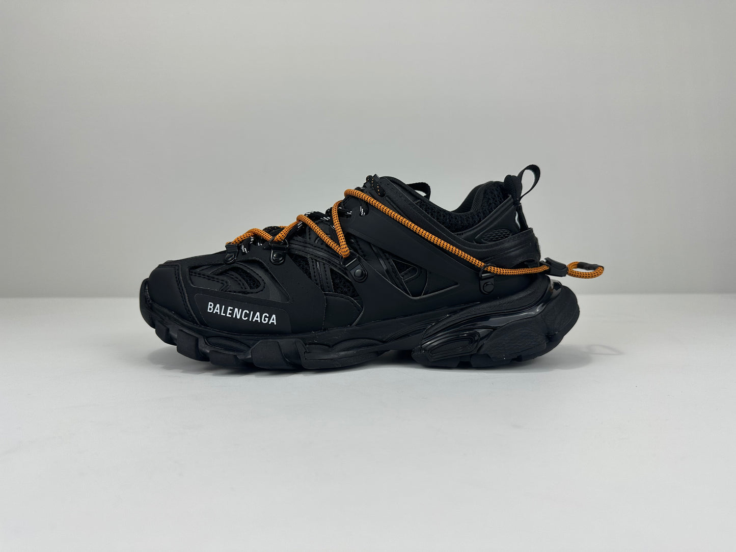 Balenciaga Track Runners "Black" Orange Trail Laces