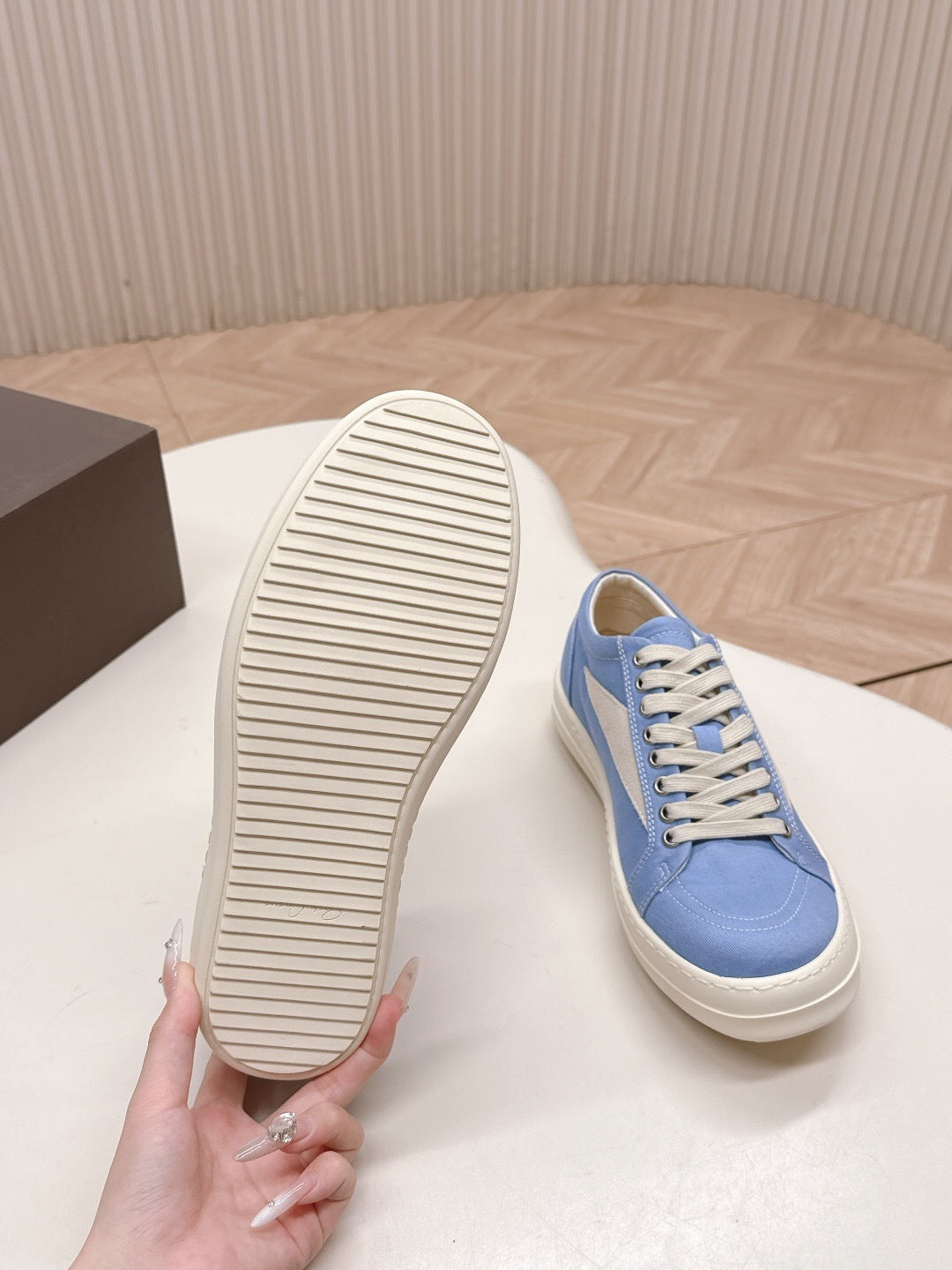 Rick Owens Hollywood Vintage "Blue and White"