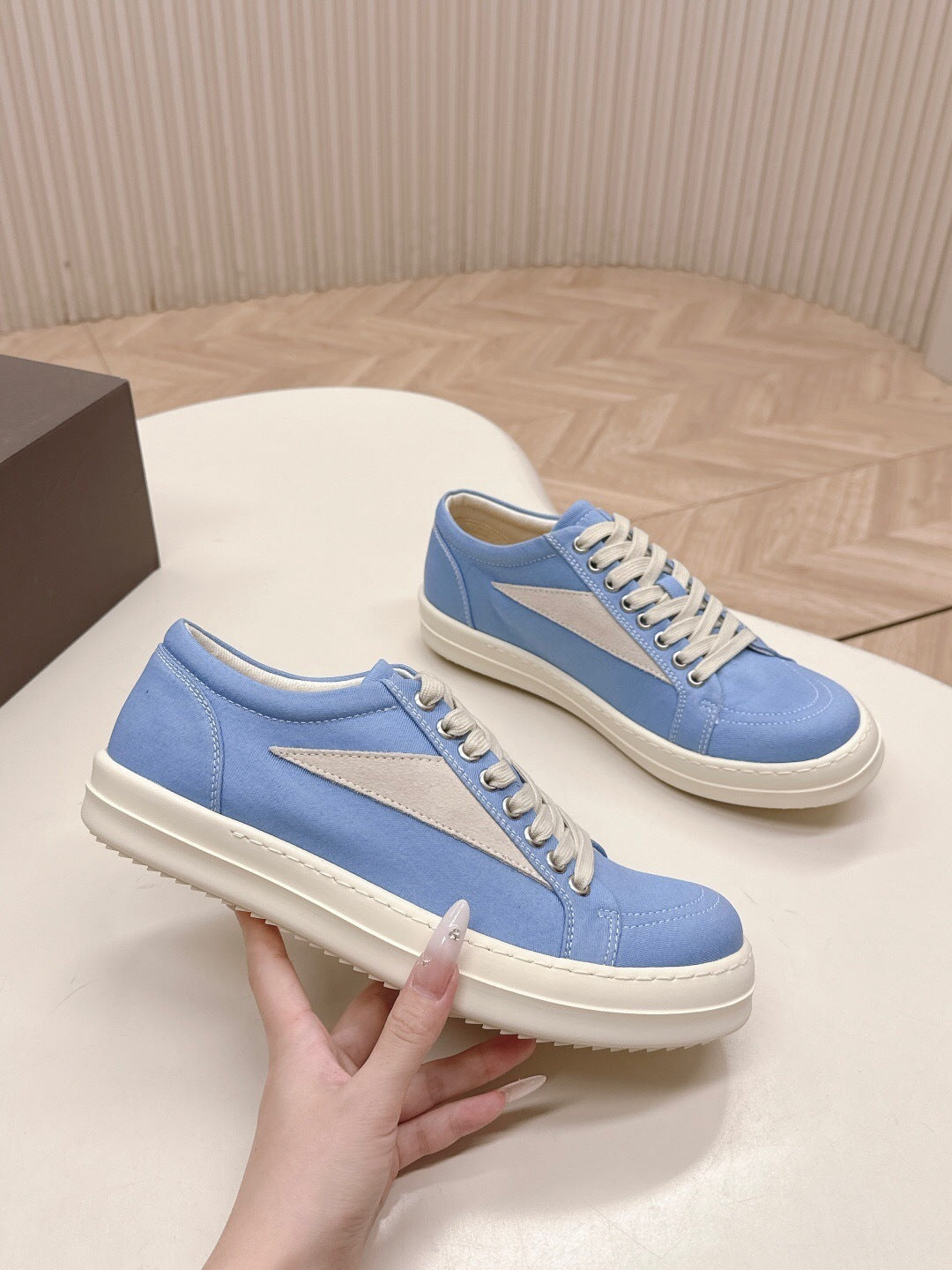 Rick Owens Hollywood Vintage "Blue and White"
