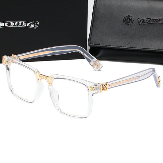 Chrome Heart Glasses "Gold and Clear"