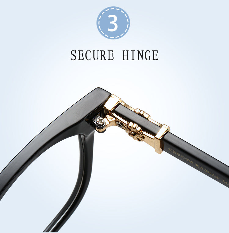 Chrome Heart Glasses "Gold and Black"