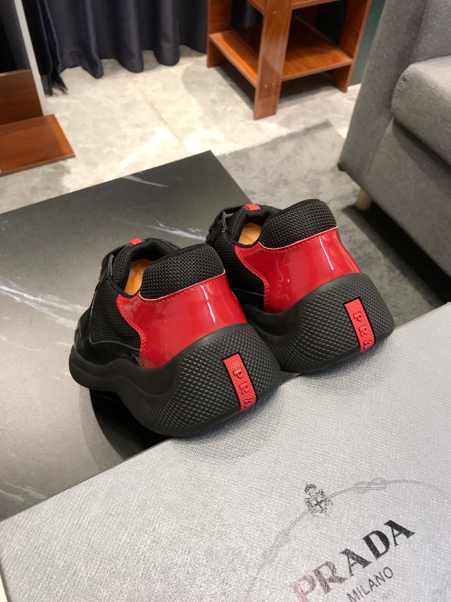 Prada Cup "Black and Red"